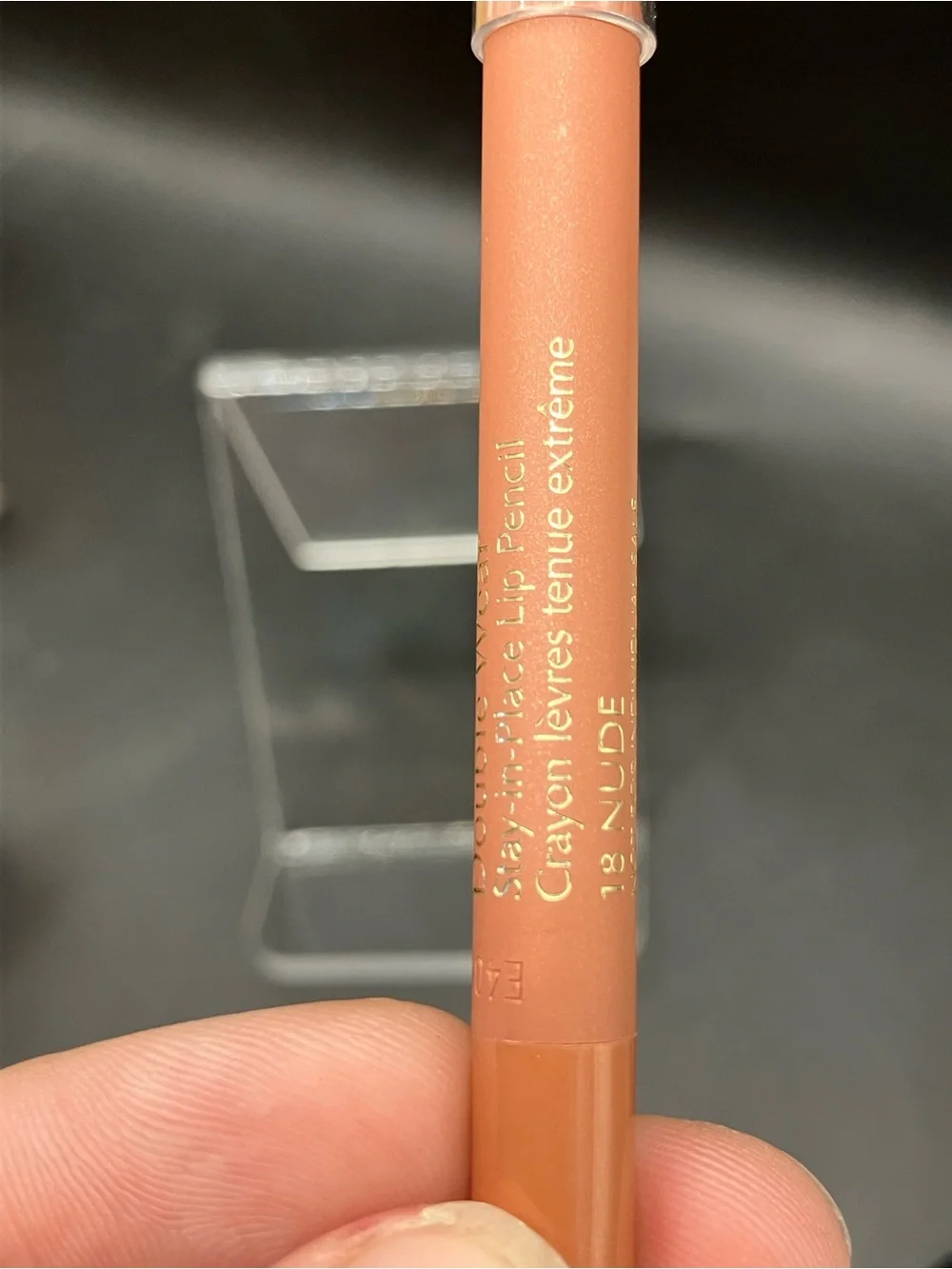 Estee Lauder Double Wear Long Lasting Lip Liner Pencil 18 Nude Travel Size New